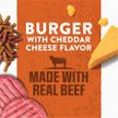 Show in main carousel: Moist & Meaty Burger with Cheddar Cheese Flavor Dry Dog Food, 6-oz pouch, case of 72 slide 6 of 11