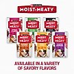 Show in main carousel: Moist & Meaty Burger with Cheddar Cheese Flavor Dry Dog Food, 6-oz pouch, case of 72 slide 9 of 11