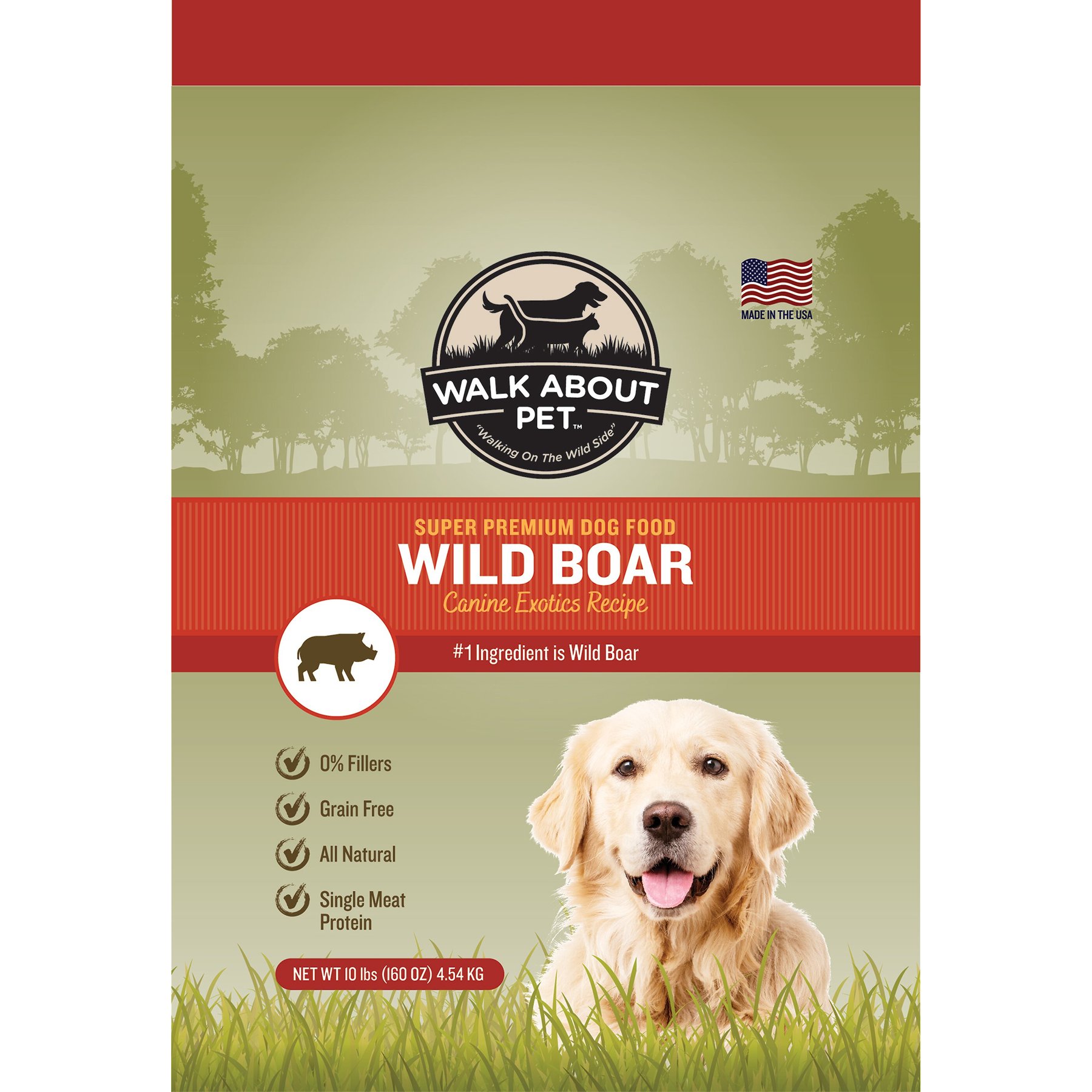 Canidae wild outlet boar dog food