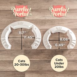 Purrfect Portal Interior Cat Door, X-Large slide 2 of 6