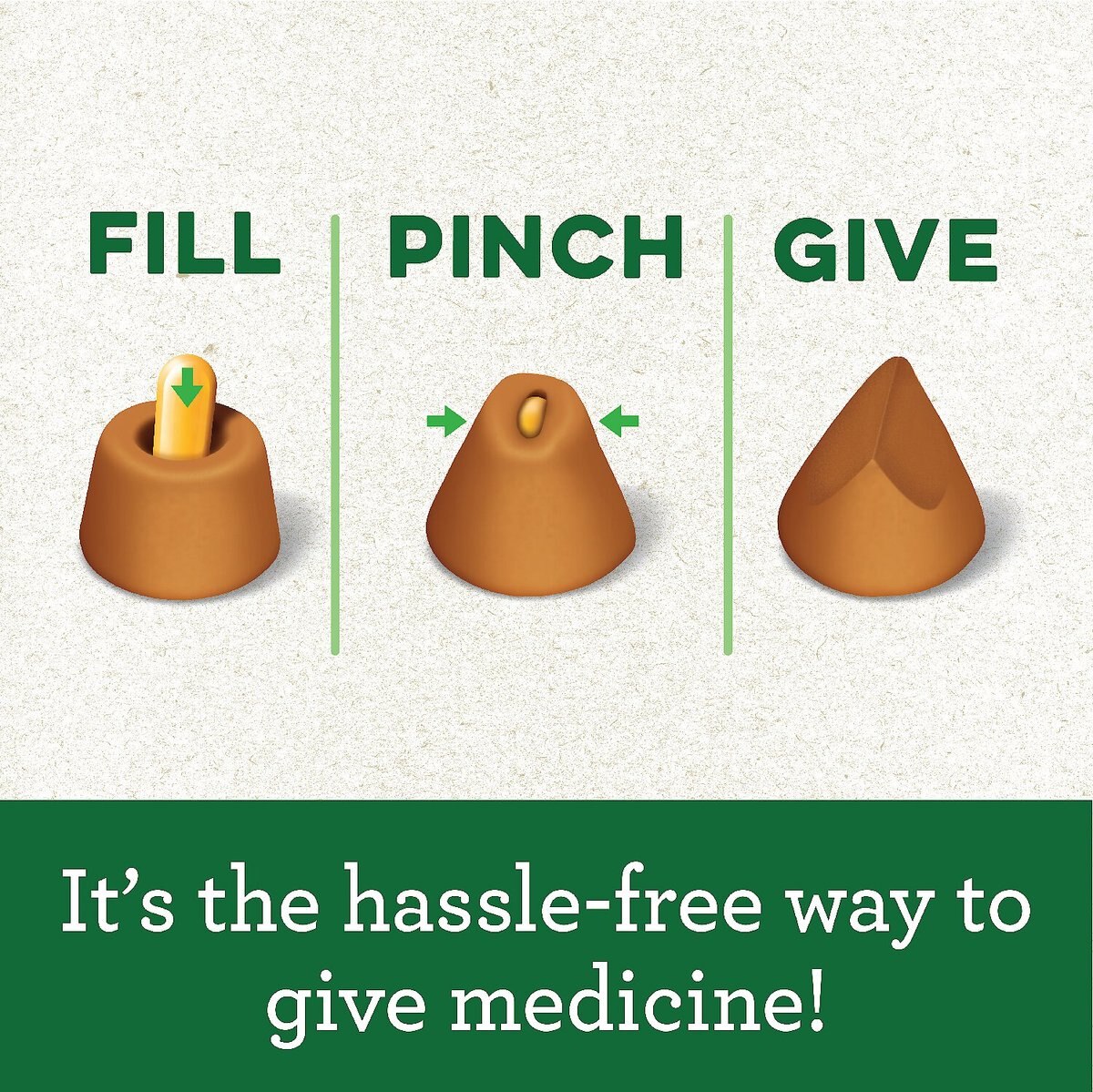 GREENIES Pill Pockets Feline Catnip Flavor Natural Soft Adult Cat