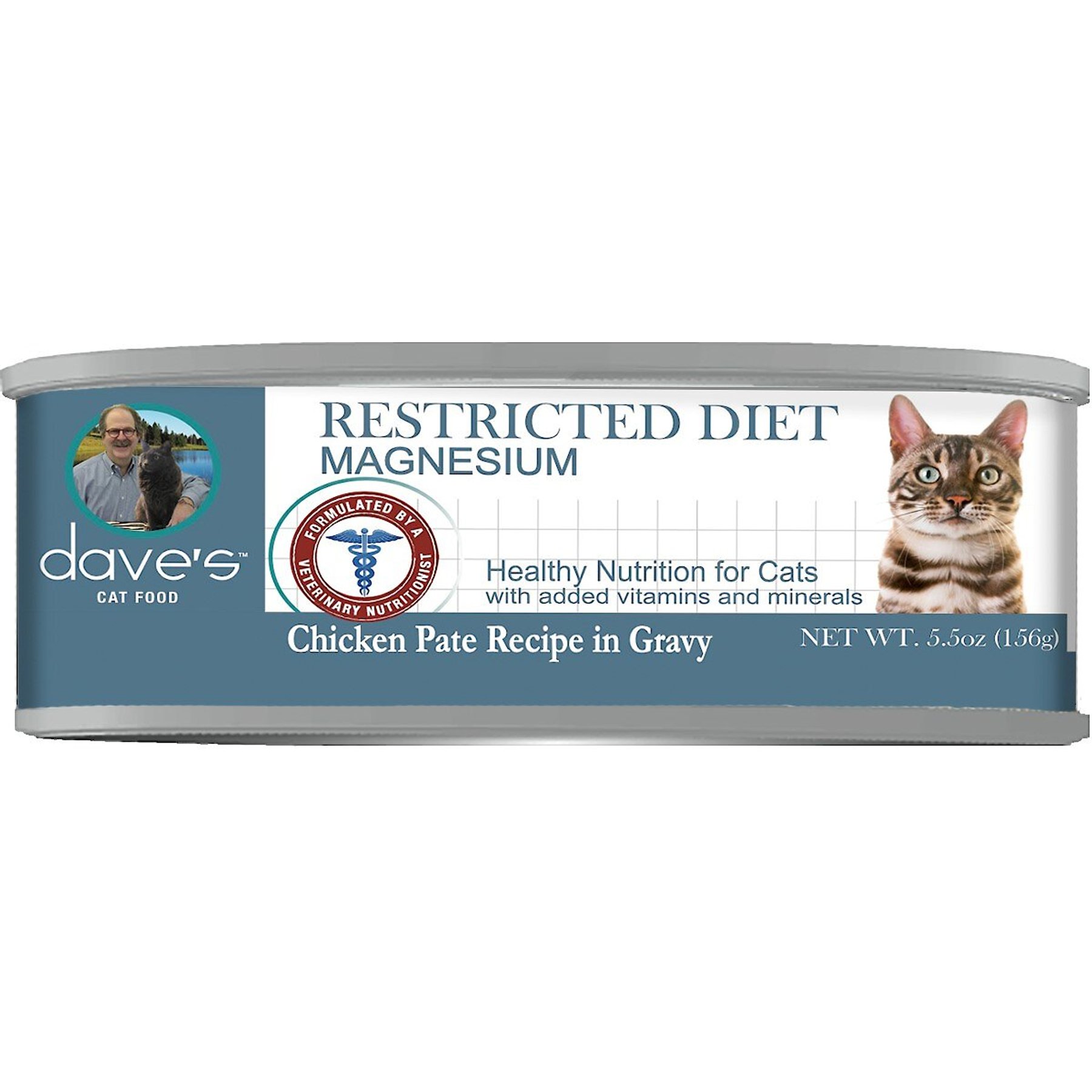 DAVE S PET FOOD Restricted Magnesium Chicken Diet Wet Cat Food