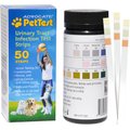 PetTest Urinary Tract Infection Dog & Cat Test Strips, 50 count