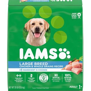 iams large puppy dog food