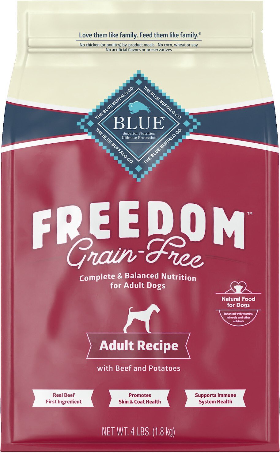 blue buffalo freedom grain free beef