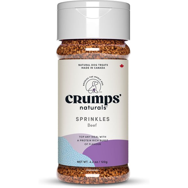 Crumps' Naturals Beef Liver Sprinkles Grain-Free Dog Food Topper
