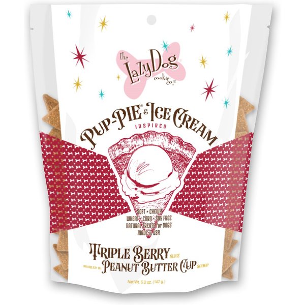 The Lazy Dog Cookie Co. Frost Bites Holiday Pup-PIE Dog Treat