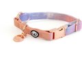 Eat Play Wag Cotton Candy Standard Dog Collar, X-Small: 9 to 11-in neck, 1/2-in wide