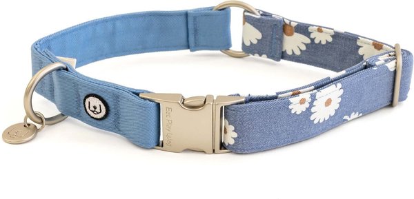 Eat Play Wag Daisy Fields Standard Dog Collar, Large: 18 to 22-in neck, 1-in wide slide 1 of 2