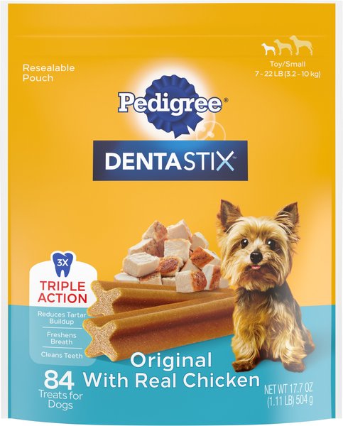 Pedigree Dentastix Mini Dental Dog Treats, 84 count slide 1 of 10