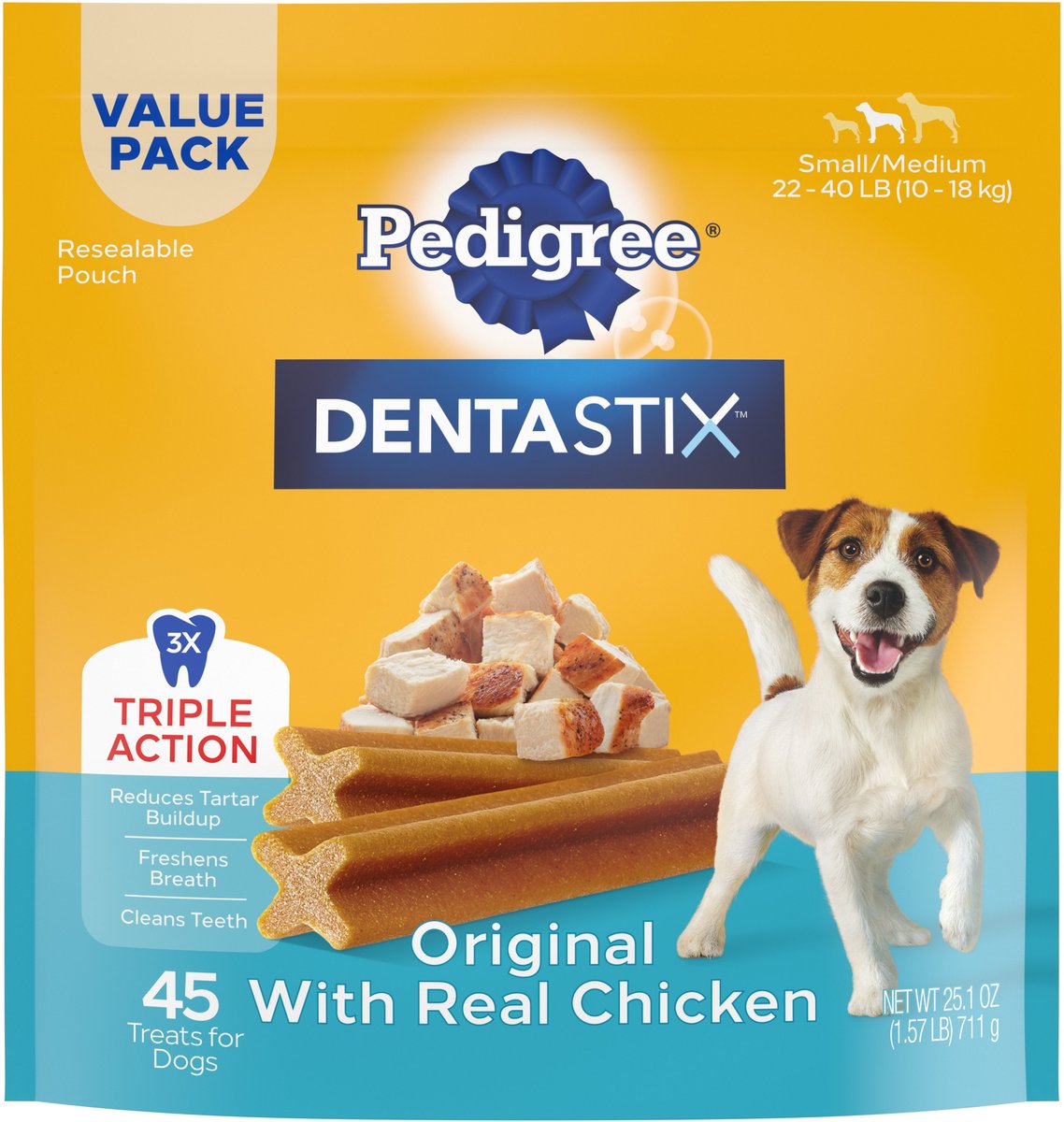 PEDIGREE® Dog Treats DENTASTIX™ Original Small/Medium