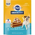 Pedigree Dentastix Original Small/Medium Dental Dog Treats, 45 count