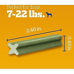 Pedigree Dentastix Fresh Mint Flavored Mini Dental Dog Treats, 102 count
