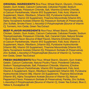 Pedigree Dentastix Original, Beef Flavored & Fresh Variety Pack Mint Flavored Large Dental Dog Treats, 51 count