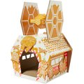 STAR WARS Holiday TIE FIGHTER Gingerbread Cardboard Cat House