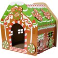 Disney Holiday Mickey & Friends Gingerbread Cardboard Cat House