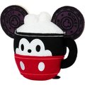 Disney Holiday Mickey Mouse Hot Cocoa Mug Plush Squeaky Dog Toy