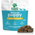 Doggie Dailies Cognitive Puppy Chews Vitamins w/DHA, Selenium, Organic Ashwagandha & Antioxidants to Support Brain Health, Nervous System Function & Promote Calmness, 120 count