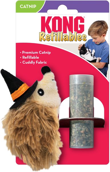 KONG Halloween Refillables Hedgehog Cat Toy