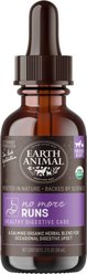 Earth Animal Natural Remedies No More Runs Liquid Homeopathic Digestive Supplement for Dogs & Cats, 2-oz bottle