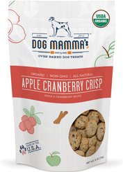 Dog Mamma’s Organic Apple Cranberry Crisp Dog Treats, 6-oz bag slide 1 of 9