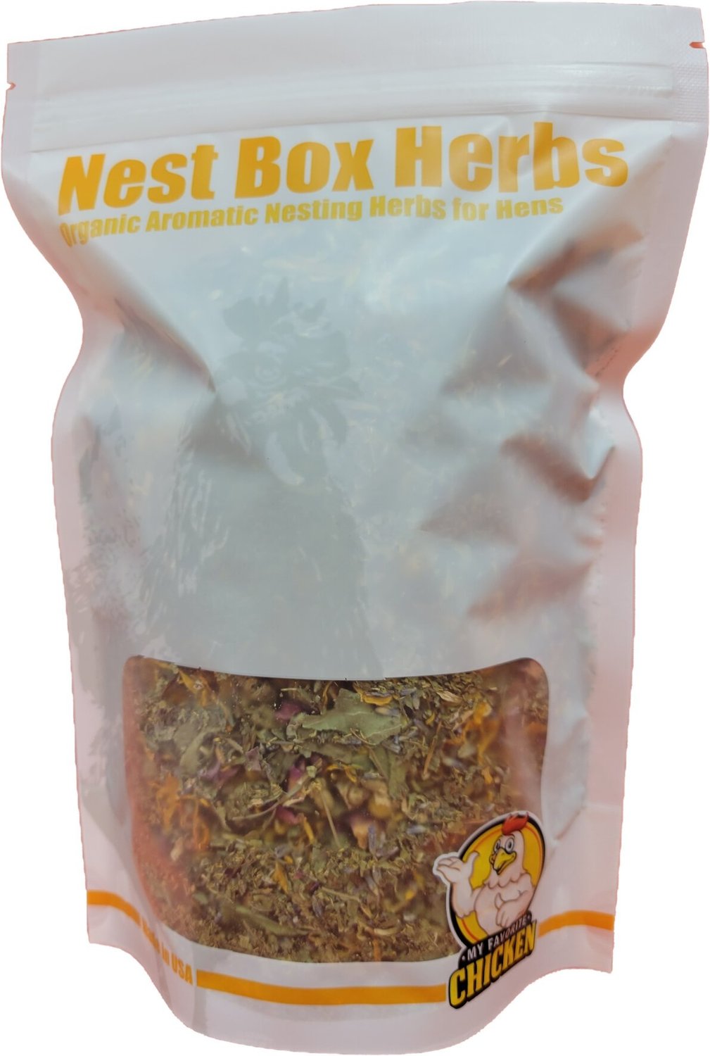 My Favorite Chicken Organic Nest Box Herbs Hen Treats