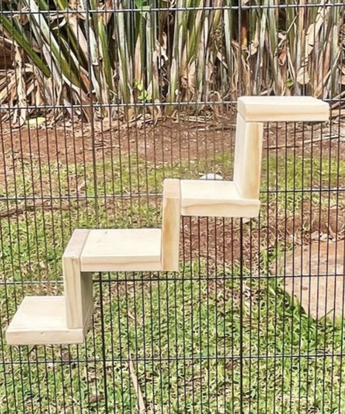 CrazyCritterThings 4 Step Stairs Small Pet Habitat Accessory slide 1 of 1