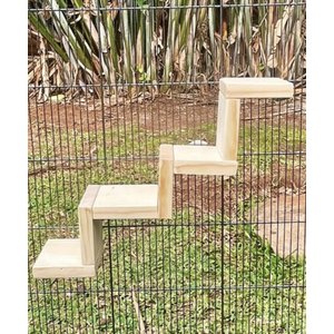 CrazyCritterThings 4 Step Stairs Small Pet Habitat Accessory