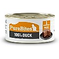 PureBites Cat Pates Duck Food Topping, 2.5-oz can, 12 count