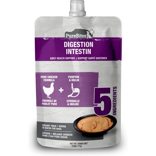 PureBites Plus Squeezables- Gut & Digestion Dog Food Toppings