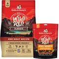 Stella & Chewy's Wild Red Classic Kibble Wholesome Grains Red Meat Recipe Dry Food + Wild Red Jerky Nuggets Beef & Lamb Recipe Dog Treats