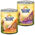 Nature's Recipe Healthy Skin Venison & Rice Recipe Homestyle Ground Canned Dog Food
