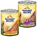 Nature's Recipe Easy-To-Digest Chicken, Rice & Barley Recipe + Lamb, Rice & Barley Recipe Homestyle Ground Canned Dog Food