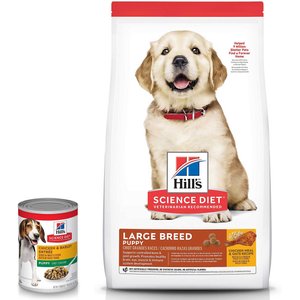 Hill's Science Diet Chicken & Barley Entree Canned Food + Chicken Meal & Oat Recipe Dry Dog Food
