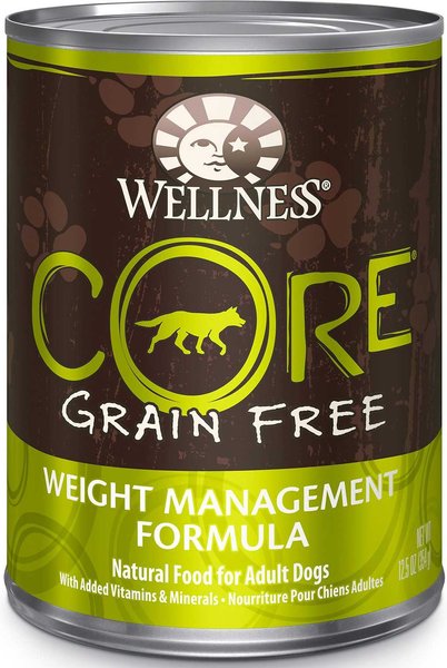 Natural grain free dry dog food by hotsell wellness core