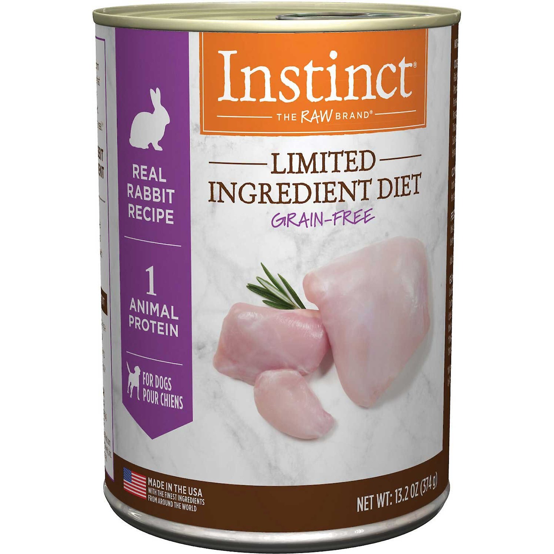 INSTINCT Limited Ingredient Diet Grain Free Real Rabbit Recipe Wet