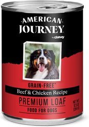 American Journey Beef & Chicken Recipe Grain-Free Canned Dog Food, 12.5-oz, case of 24 slide 2 of 9