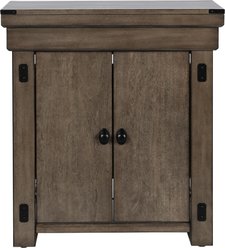 Flipper by Ollie and Hutch Neptune Fish Aquarium Stand, Rustic Gray, 20-gal