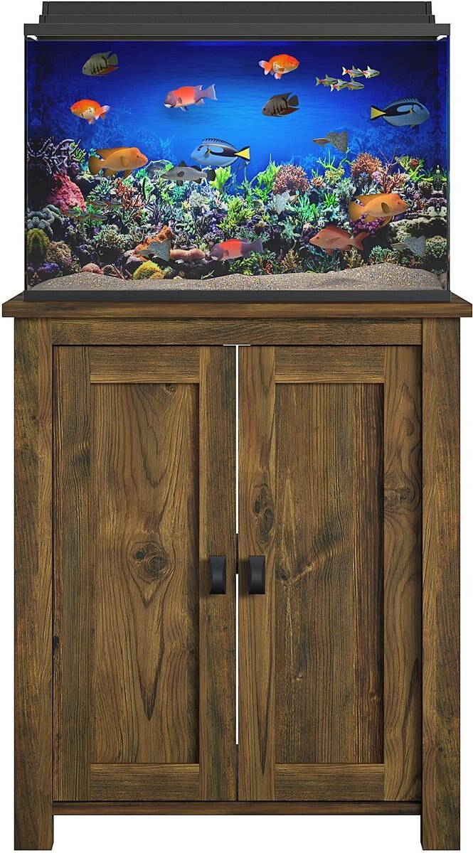 Flipper by Ollie and Hutch Barnwood Fish Aquarium Stand