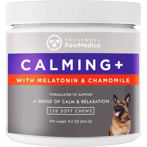 Zesty Paws Calming Bites Peanut Butter Flavored Soft Chews Calming Supplement for Dogs
