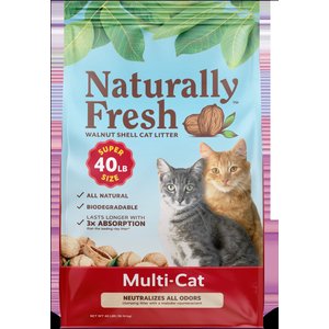 Naturally Fresh Multi Cat Litter, 40-lb bag