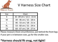 Doggy Tales Step In V Dog Harness, Red, Small slide 2 of 5
