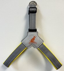 Doggy Tales Step In V Dog Harness, Yellow, Small