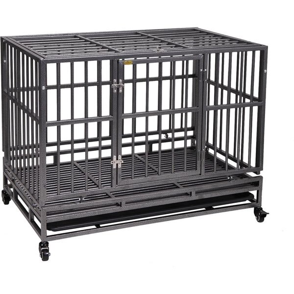 DIGGS Revol Collapsible Dog Crate, Ash, Small