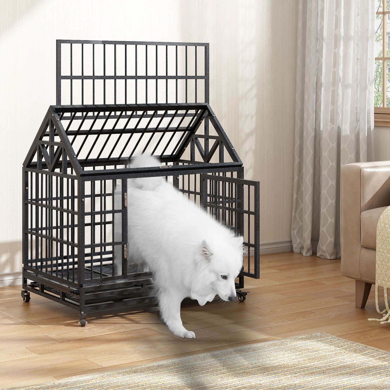 open crate for dogs