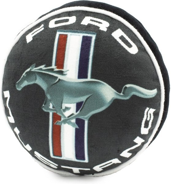 Buckle-Down Ford Mustang Dog Plush Squeaker Toy