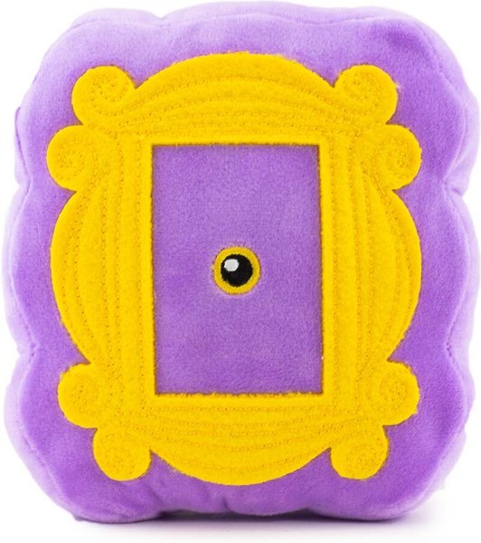 Buckle-Down Friends Monica's Peephole Dog Plush Squeaker Toy