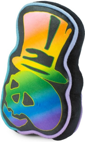 Buckle-Down Grateful Dead Steal Your Face Skull Dog Plush Squeaker Toy 
