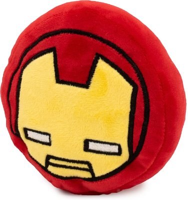Buckle-Down Iron Man Kawaii Dog Plush Squeaker Toy , slide 1 of 1