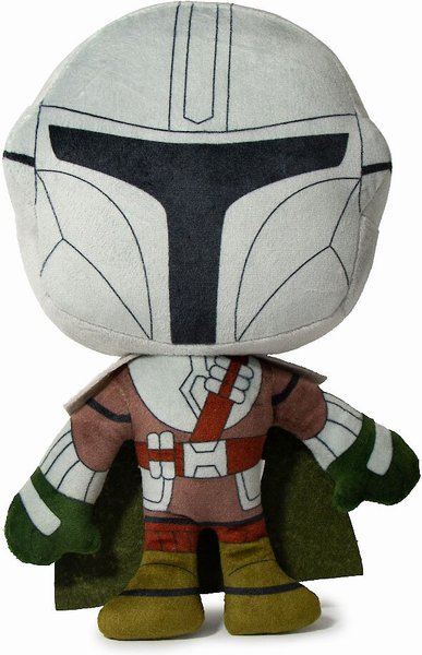 Buckle-Down Star Wars The Mandalorian Dog Plush Squeaker Toy  slide 1 of 5
